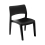 Progarden Klik Klak Stackable Garden Chair Anthracite - 52x53.5x82 cm - Easy Assembly - Polypropylene 1