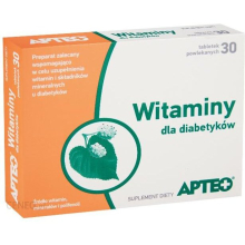 Apteo Witaminy dla diabetyków 30 tab Vitamins for diabetics