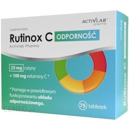 ActivLab Rutinox C Odpornosc 75 tab functioning immune system