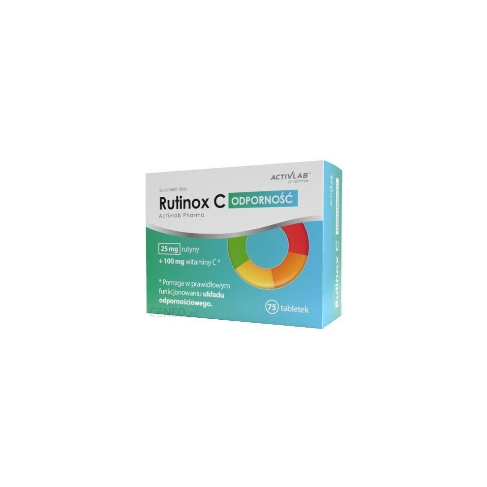 Polskie Suplementy Activlab Rutinox C Odpornosc 75 Tab Functioning Immune System