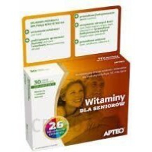 APTEO Witaminy dla seniorow 30 tab suplement complex for seniors eldery
