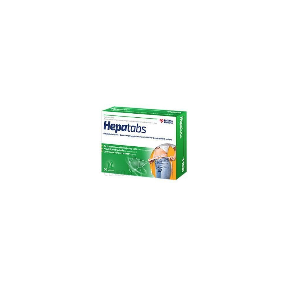Polskie Suplementy Rodzina Zdrowia Hepatabs 60 Tab Body Weight Proper Digestion Liver Supplement
