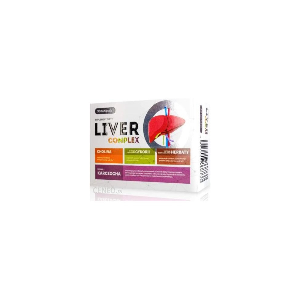 Polskie Suplementy Livercomplex 30 Tab Body's Detoxification Liver Suplement Proliver