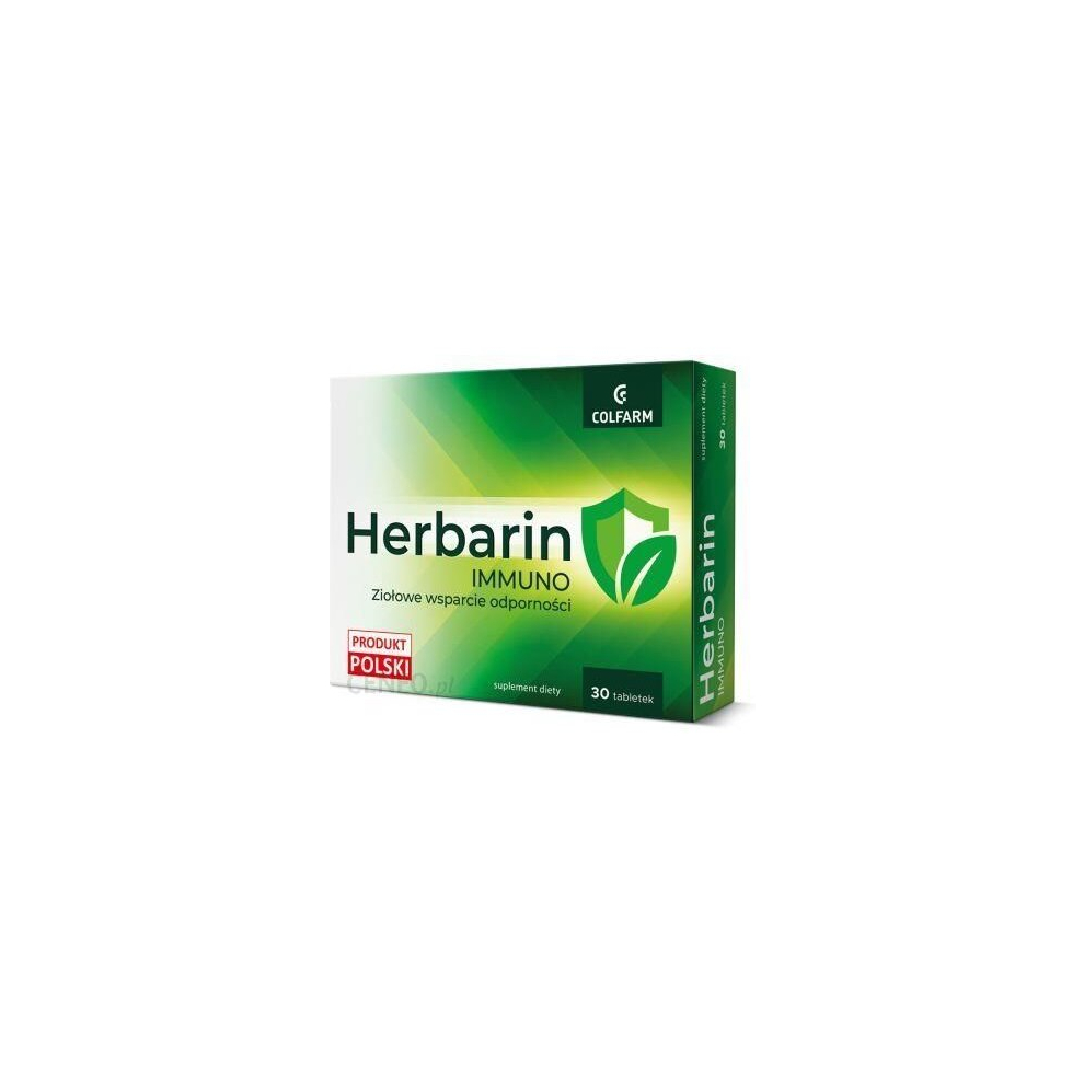 Polskie Suplementy Colfarm Herbarin Immuno 30Tab Respiratory System Supplement