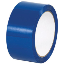 2 in. x 55 yds. Blue Carton Sealing Tape - Blue - 2 inch width