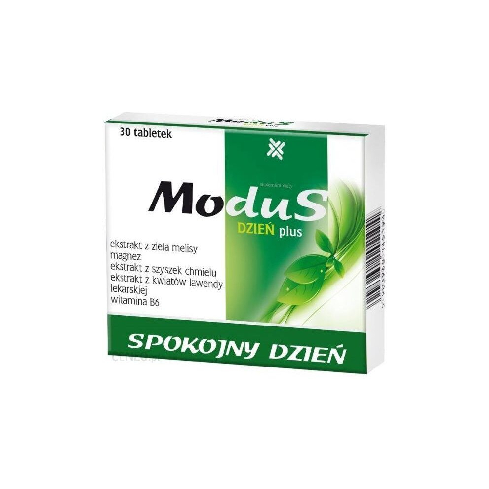 Pharmacy Laboratories Modus DZIEN plus 30 tab relieve stress nervous tension