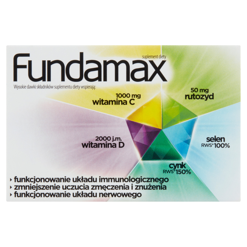 Polskie Suplementy Aflofarm Fundamax 30 Tab Support Immune System