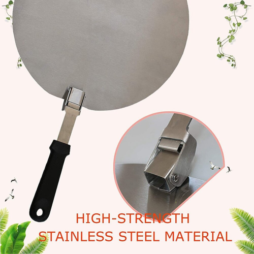 Pizza Paddle 12 Inch, Folding Stainless Steel Pizza Peel, Handle 2
