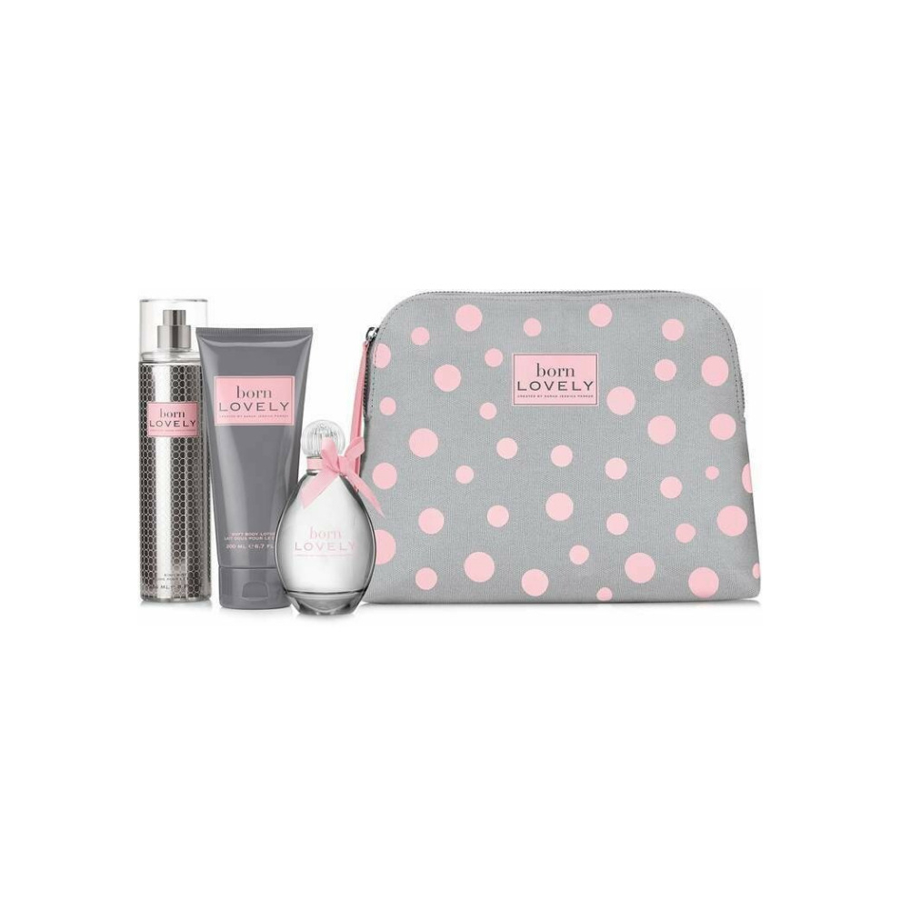 Sarah Jessica Parker Born Lovely Ladies 100Ml 4Pc Gift Set