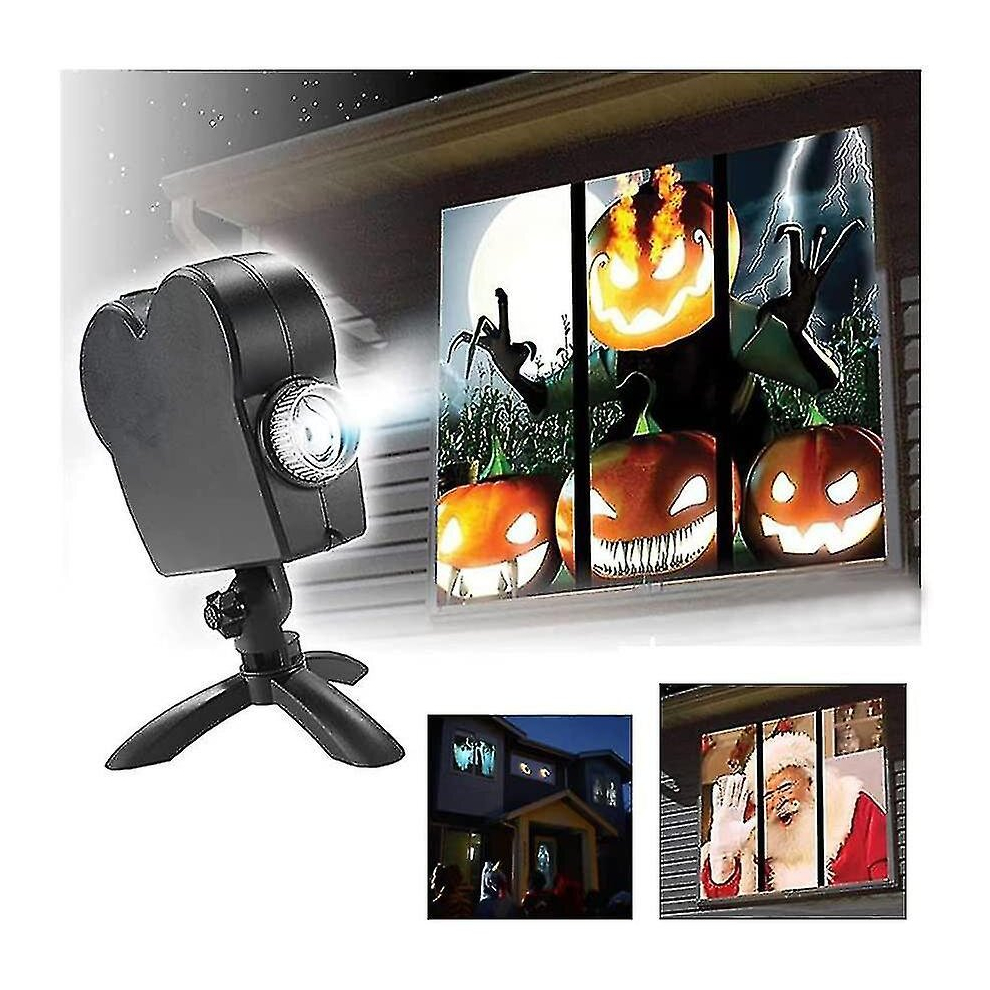 Halloween Christmas Holographic Projector Window Projector Led Holographic The Best One
