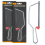 SOL 2pk 6" Junior Hacksaw with Blade  | Hacksaw for Plastic 1