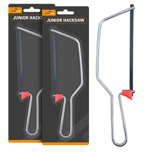 SOL 2pk 6" Junior Hacksaw with Blade  | Hacksaw for Plastic