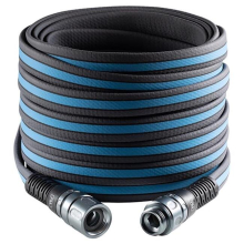 0.62 in. x 100 ft. Force Pro Heavy Duty Premium Grade Garden Hose, Black & Blue - Pack of 4
