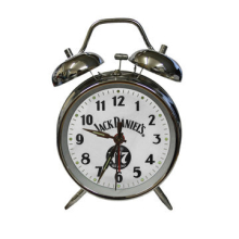 Jack Daniels White Alarm Clock (Large)