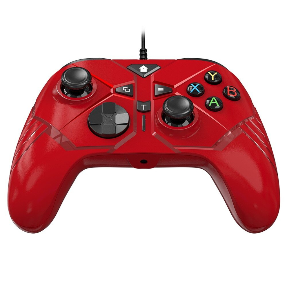 (Red) Wired Controller for Xbox One, Wired Xbox one USB Gamepad Controller