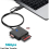 Memory Card Reader, BENFEI 4in1 USB USB-C to SD Micro SD MS CF Card Reader Adapter 8