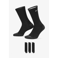 (Black, M (UK5 - UK8)) Nike Dri Fit Mens Cushion Crew Socks SX5547