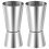 4X Spirit Measures 25Ml/50Ml, Shot Measure Drinks Jigger Craft Dual Drinks Measuring Cup for Party Wine Drink Shaker 2