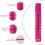 (Half Moon - Pink) Incense Stick Holder Flat Burning Joss Sticks Ash 4