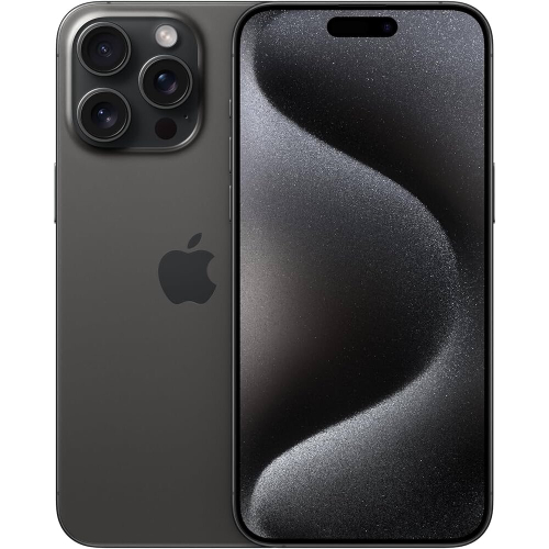 Refurbished Apple APPLE IPHONE 15 PRO MAX 1TB BLACK TITANIUM EU