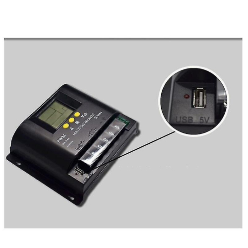 Pwm 100a 12v 24v 36v 48v Auto Solar Panel Charge Controller 2