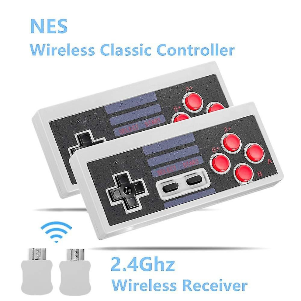 Nes Classic Controller For Nintendo Nes Classic Mini Edition, Wireless Game Controller For Nes Classic Game System Console 9444929165876