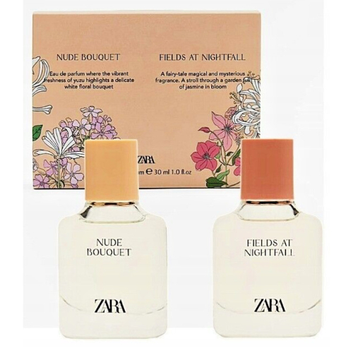 Zara Zara Nude Bouquet & Fields At Nightfall Set Perfume  2 x 30 ml