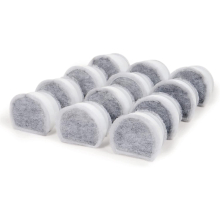 Drinkwell Replacement Carbon Filters, Dog And Cat Ceramic And 2 Gallon Water Fountain Filters, 12-pack