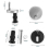 Fix Toilet Seat Hinge Fittings Quick Release Hinges Kit 3