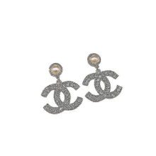 Cc Style Earrings Sterling Silver Pearl Fashion Earrings Trend Jewelry