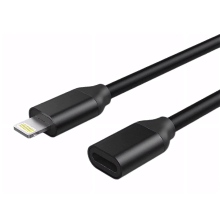 Lightning Cable Extension 6ft For Iphone Ipad, Apple Mfi Certified Iphone Extension Cord Female To Male Connector Pass Audio Video Music Transfer Data