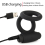 Men's Vibrating Ring With Finger Suction Portable Automatic Massager 10 Speed 5