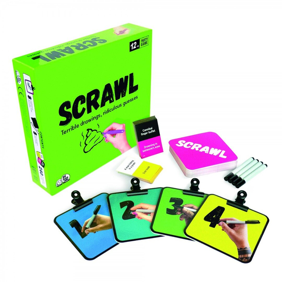 Scrawl 12+ Game (Green)