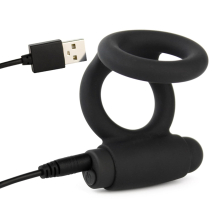 Men's Vibrating Ring With Finger Suction Portable Automatic Massager 10 Speed