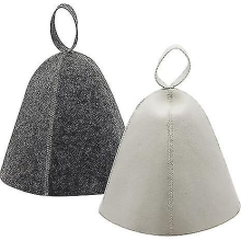 Set Of 2 Sauna Hat Men And Women, Sauna Accessories Felt Cap