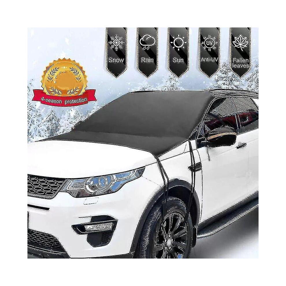 Car Windshield Cover, Magnetic Windshield Cover, Frost Windscreen Protector 205*150Cm 9444929230925