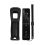 (Black) Wii Game Remote Controller Built-in Motion Plus Joystick Joypad For Nintendo 3