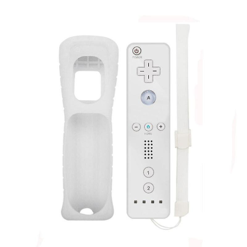 (White) Wii Game Remote Controller Built-in Motion Plus Joystick Joypad For Nintendo 1