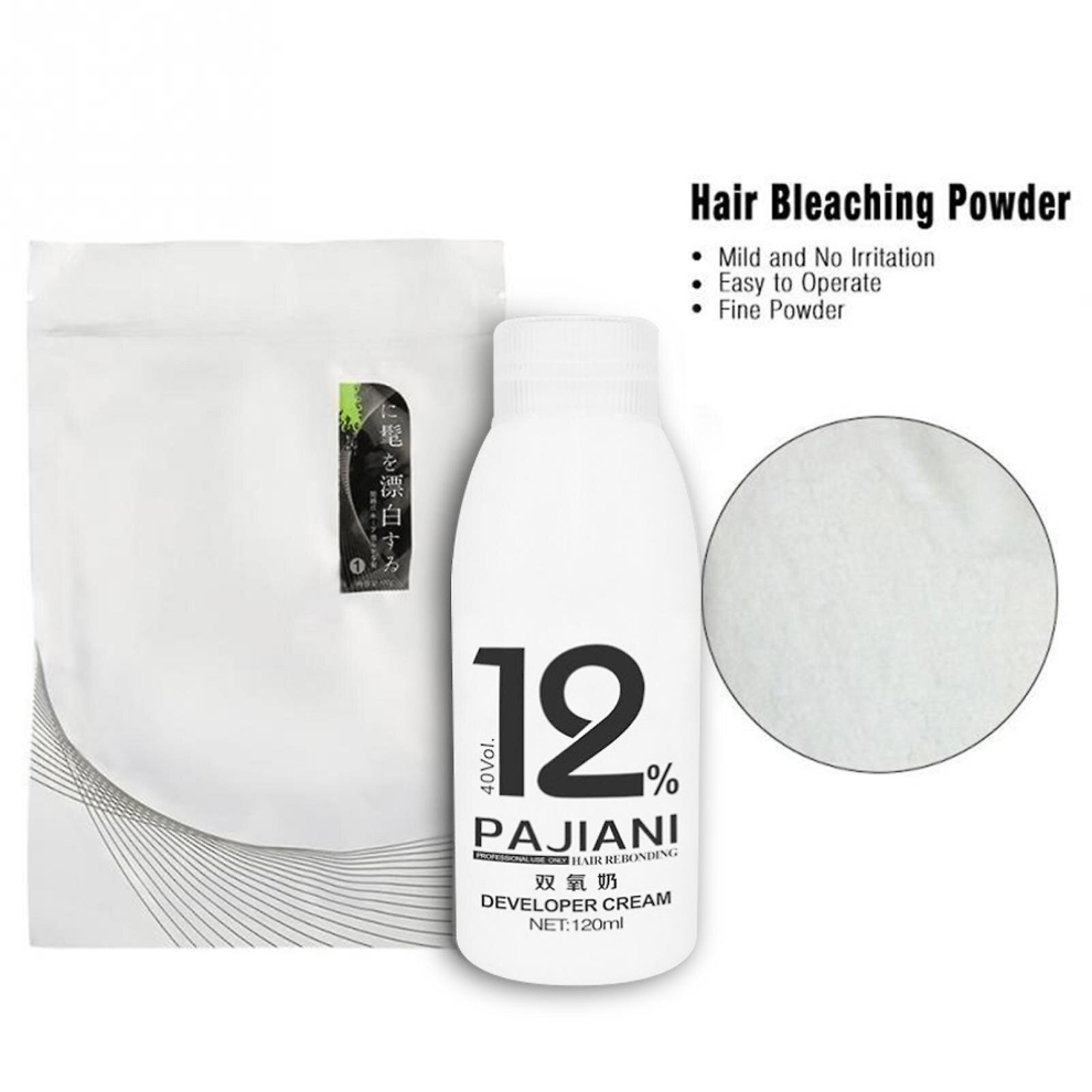 Cream Hair Whitening Dye Bleaching Salon Hairdressing Powder With Dioxygen Milk Qinhai