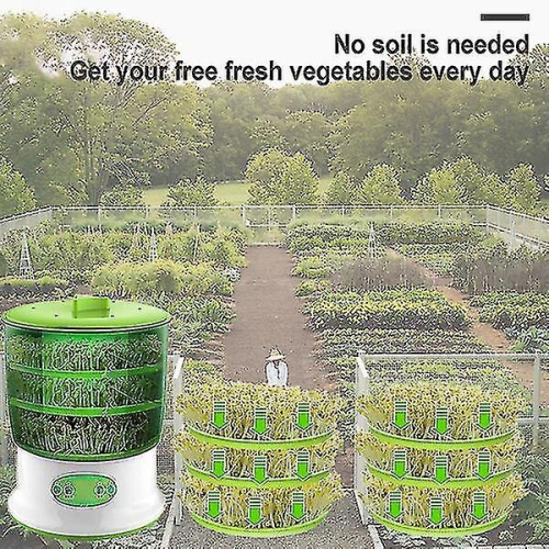 Automatic Sprouter Machine Bean Sprouts Growing Machine Large-capacity Sprouting Seedling 2