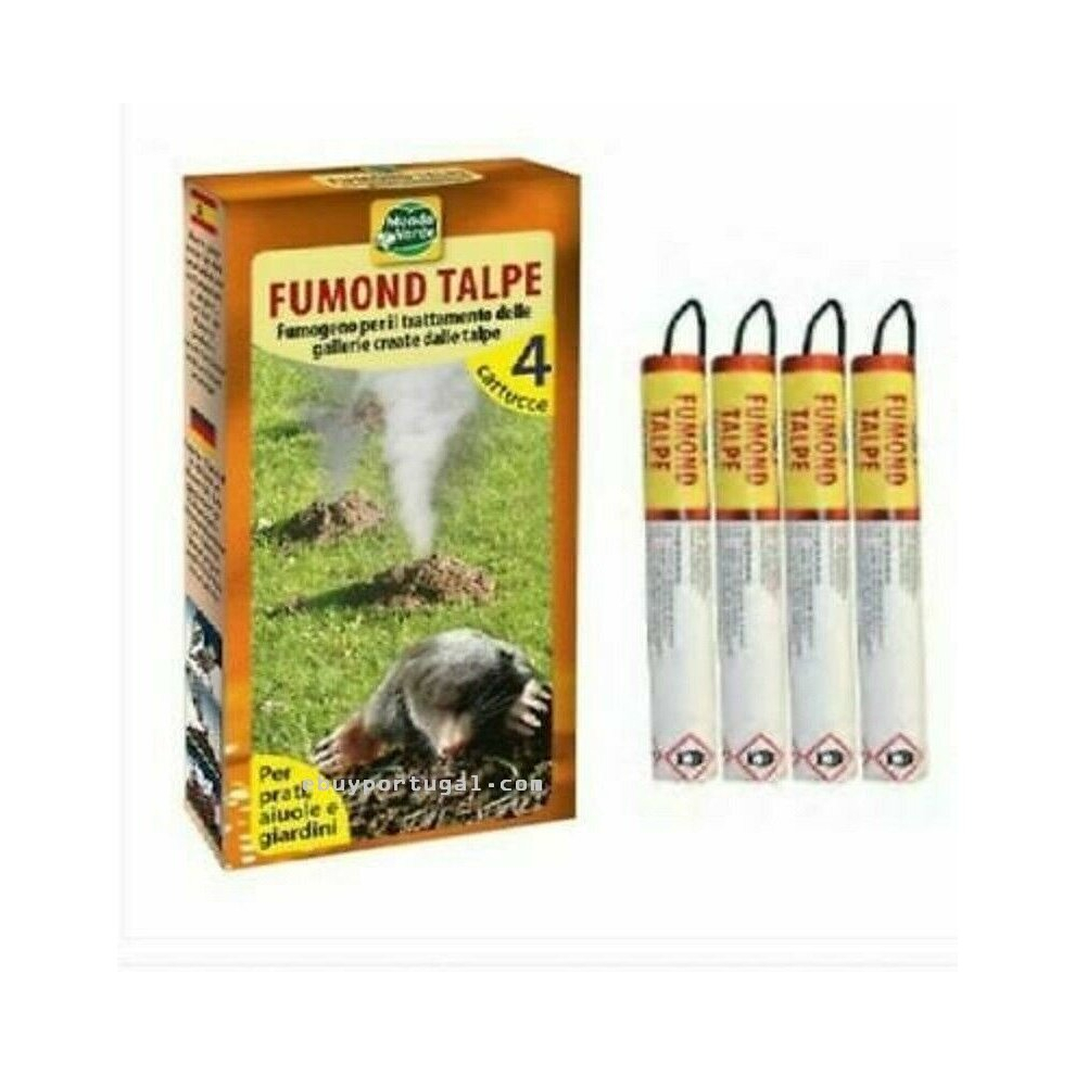 Fumond Talpe Smoke Mole Repellent Hole Tunnels up 50m2