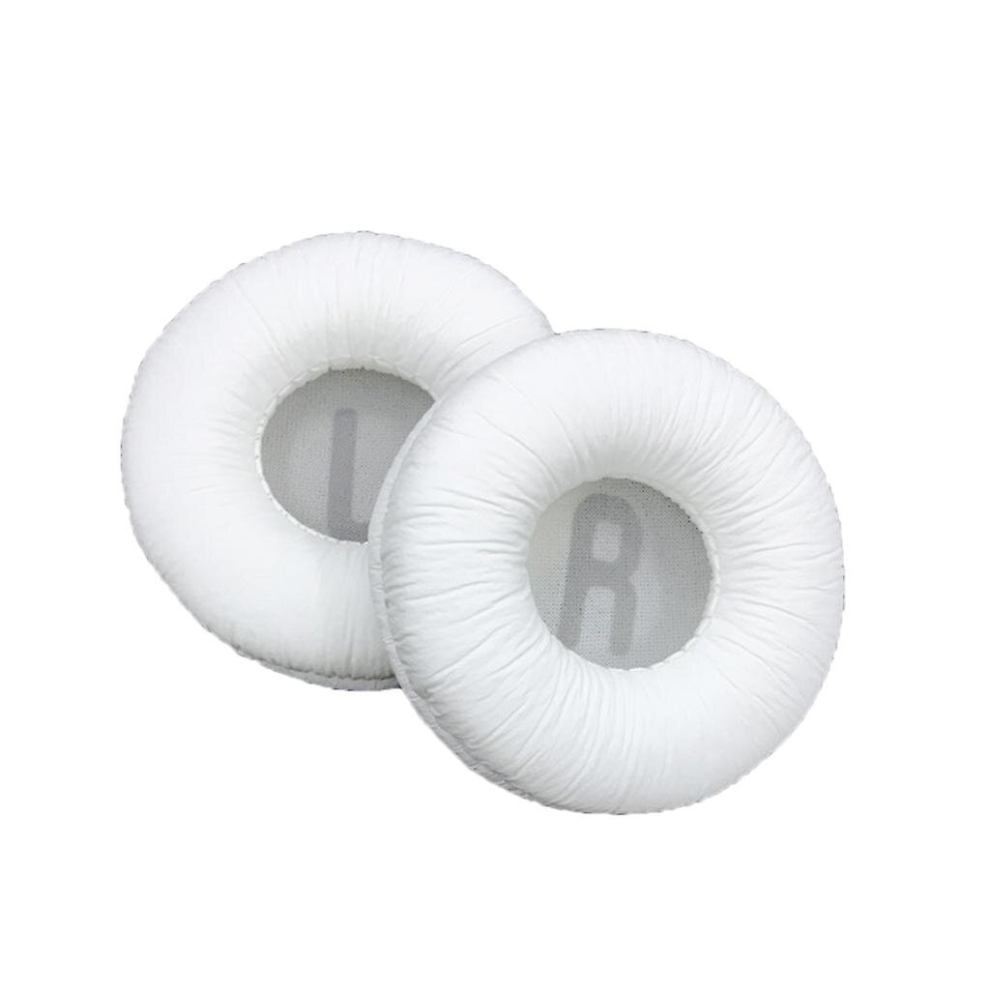 (, Earpads) Protein Leather Ear Cushions Earpads For Jbl Tune600bt T450bt Headset Headband White 9444929434743