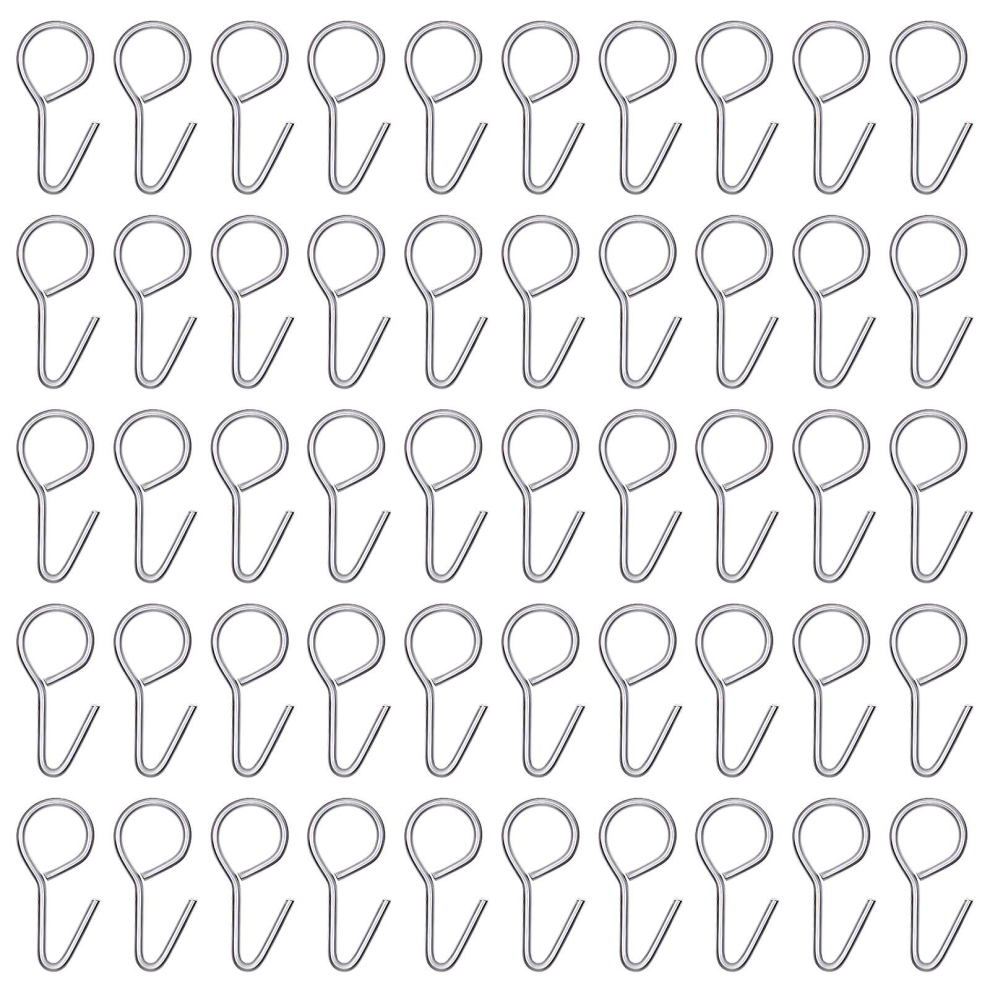 100Pcs Car Seat Cover Fixing Hooks Seat Cover Cushion Fastener Hooks Metal Auto Seat Cover Hooks 9444929282238