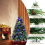 Costway 5FT Pre-Lit Artificial Christmas Tree Snowy Xmas Tree 11 Lighting Modes 6