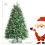 Costway 5FT Pre-Lit Artificial Christmas Tree Snowy Xmas Tree 11 Lighting Modes 3
