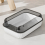 Living And Home Large Semi-Closed Anti-Splash Cat Litter Box 1