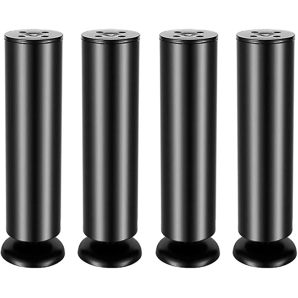 4 Pieces 20Cm Furniture Feet Stainless Steel Cabinet Feet Thicken Furniture Feet For Sofa, Table, Cabinets, Shelves 9443636014170
