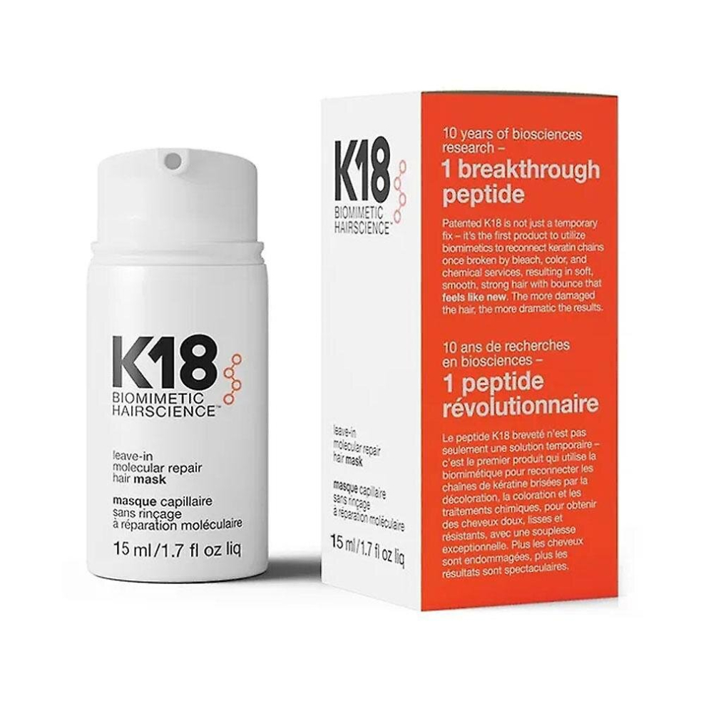 K18 Repairing Mask Nursing Essence Repairing Dry And Damaged Damage Reversing Hair, 15ml