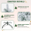 Costway 4.5FT Pre-Lit Flocked Christmas Tree Snowy Xmas Tree w/ 150 LED Lights 5