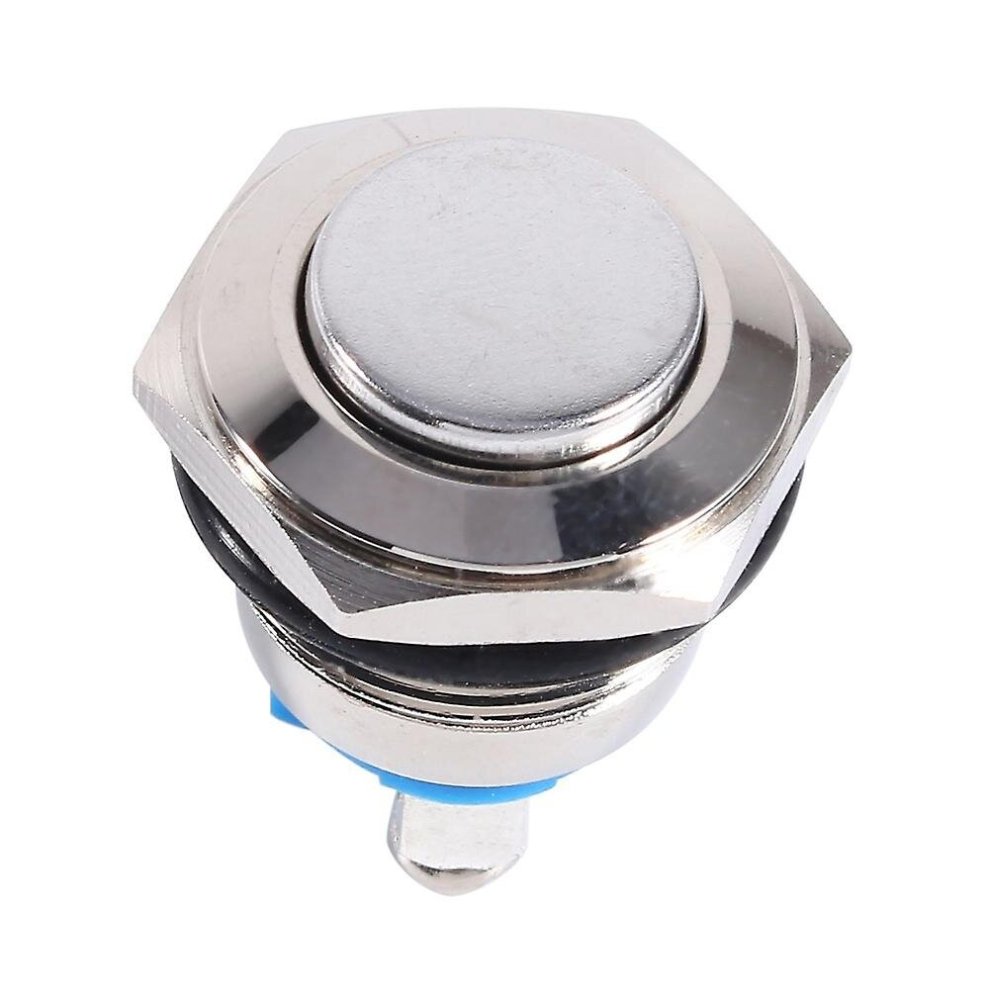 12V 16Mm Waterproof Car Vehicle Metal Momentary Push Button On/Off Horn Switch 9444929330304